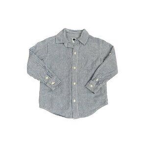 Janie and Jack striped long sleeve button up shirt